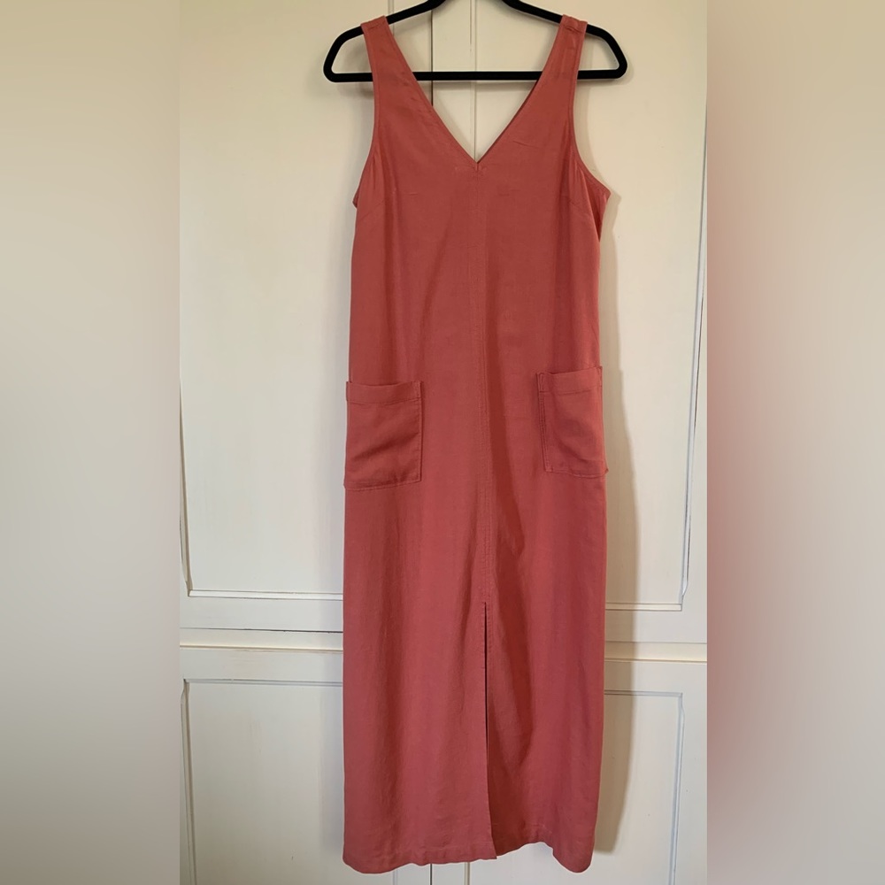 Old Navy Burnt Orange Maxi Sundress. Size Small.